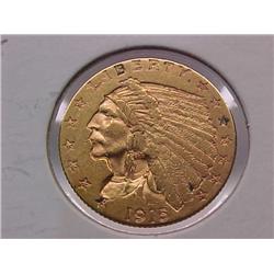 Gold $2.50 Indian 1915