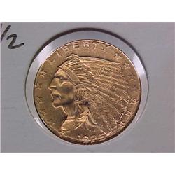 Gold $2.50 Indian 1925D