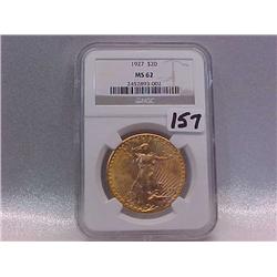 Gold $20 St Gaudens 1927