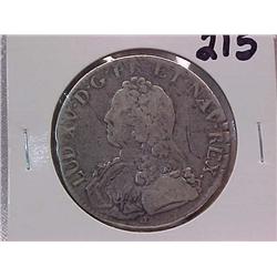 France 1738 Silver