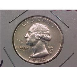 Quarter Washington 1936D