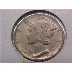 Dime Mercury 1920D