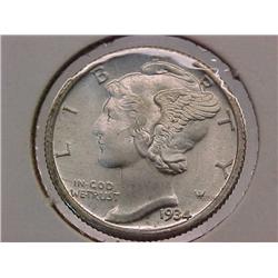 Dime Mercury 1934D