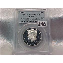 Kennedy Half $ 1998S Silver Proof