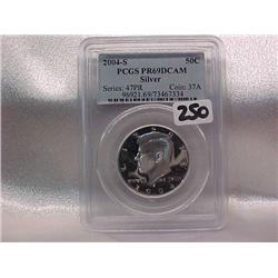 2 Kennedy Half $ Silver Proof