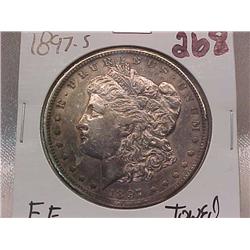 3 Morgan $: 1897S, 1904-O, 1904D