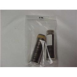 2 Rolls Silver War Nickels