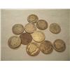 Image 1 : 11 Silver Barber Dimes