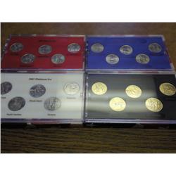 4-2001 STATE QUARTER SETS (UNC)