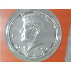 1964 KENNEDY HALF DOLLAR (GEM PROOF)