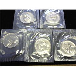5- 1960 JEFFERSON NICKELS PROOF