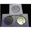 Image 1 : 1966, 67 & 68 40% SILVER KENNEDY HALF DOLLARS