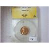 Image 1 : 1954-S LINCOLN CENT ANACS MS65 RED
