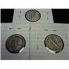 Image 2 : 1925, 26 & 31 MERCURY DIMES