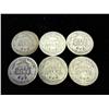 Image 2 : 6 ASSORTED BARBER DIMES