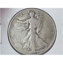 1944 WALKING LIBERTY HALF DOLLAR