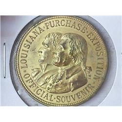 1904 LOUSIANA PURCHASE SO CALLED DOLLAR (AU-UNC)