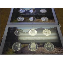 2004 & 05 WESTWARD JOURNEY NICKEL SETS (UNC)