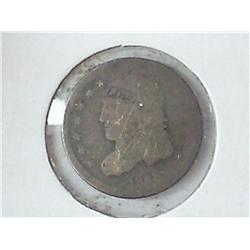 1825 BUST DIME
