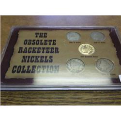 OBSOLETE RACKETEERS NICKEL COLLECTION
