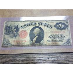 1917 LARGE SIZE NOTE $1 LEGAL TENDER