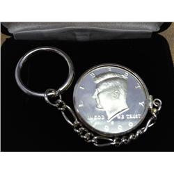 1996-S GEM PROOF KENNEDY HALF DOLLAR KEYCHAIN