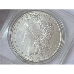 1902-O MORGAN SILVER DOLLAR (UNC)
