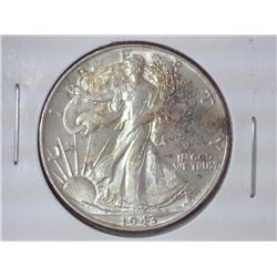 1943 WALKING LIBERTY HALF DOLLAR (UNC)