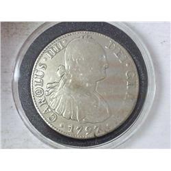 1797 SPANISH 8 REALES (WHICH PIRATE HAD THIS 1?)