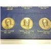 Image 1 : 6 PRESIDENTIAL ART MEDALS IN WHITMAN ALBUM