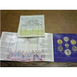 JEWISH LEADERS UNC COIN SET
