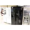 Image 1 : SAMSUNG BLACK DOUBLE DOOR REFRIGERATOR
