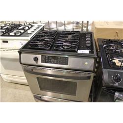 KENMORE STAINLESS STEEL GAS 4 BURNER STOVE WITH