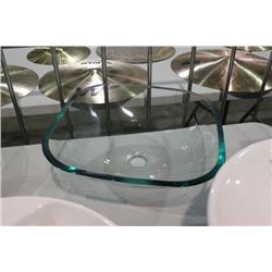GLASS HANDWASHING SINK