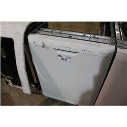 ARISTON WHITE DISHWASHER WITH STAINLESS STEEL