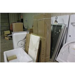 ASSORTED SHOWER PARTS