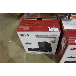 LG DVD RECEIVER WITH SUB WOOFER