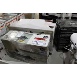 3 SKILLETS & 1 COFFEE MAKER