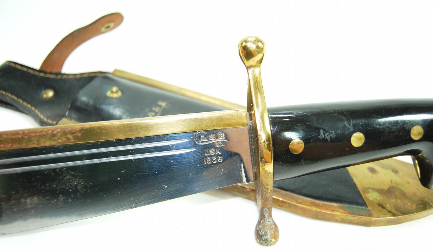 Lot of 3 Vintage Knives including Case & Russel