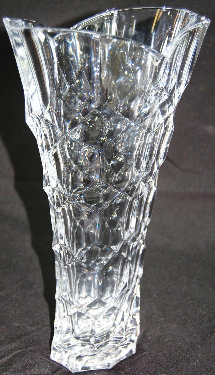 Shannon Crystal Vase by Godinger Ireland