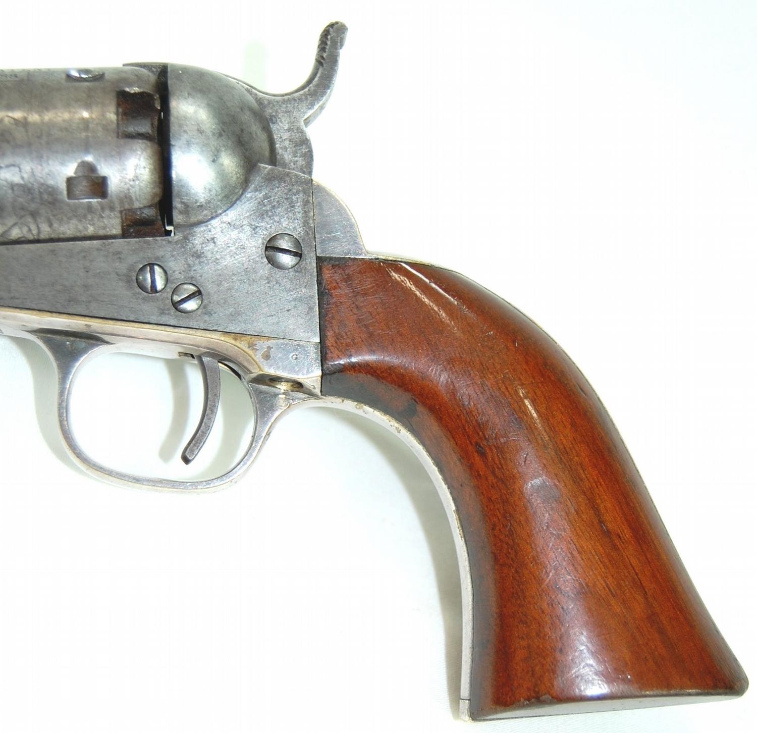 Colt 1849 Pocket Revolver with a 4 inch barrel, Civil War Period Revolver