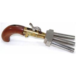 CMC Modern Produced 3 Barrel Percussion Pistol