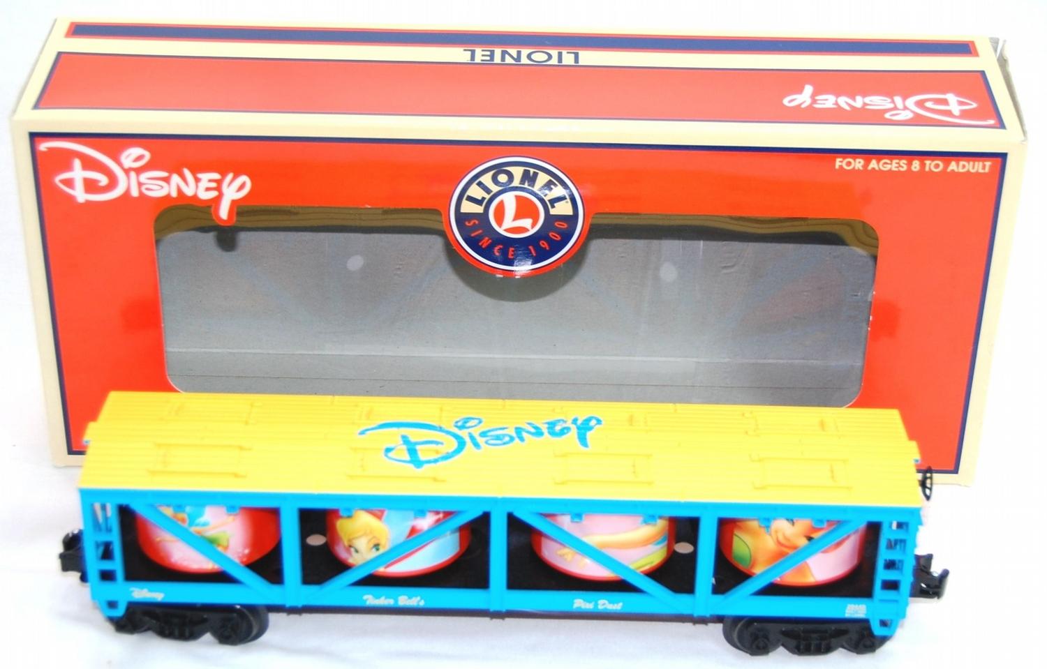 Pair of Lionel O Scale Disney Train Cars Peter Pan & Vat Car