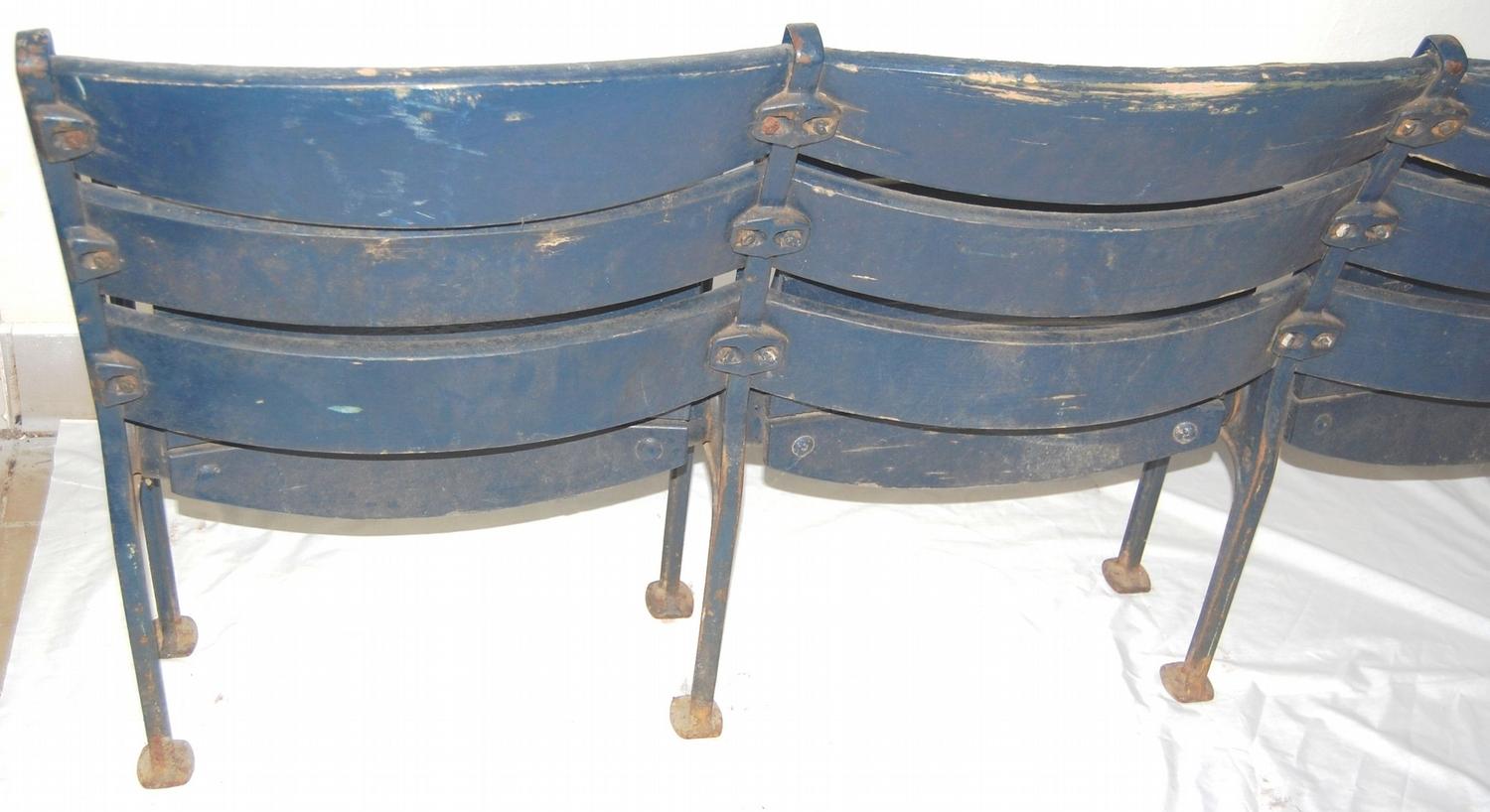 Authentic Stadium Field Box Seats from Forbes Field, Former Ballpark for Pittsburgh Pirates in 1971