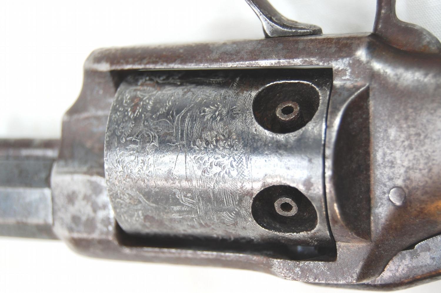 Allen & Wheelock, Large frame Pocket Revolver, 34 caliber, nice early ...