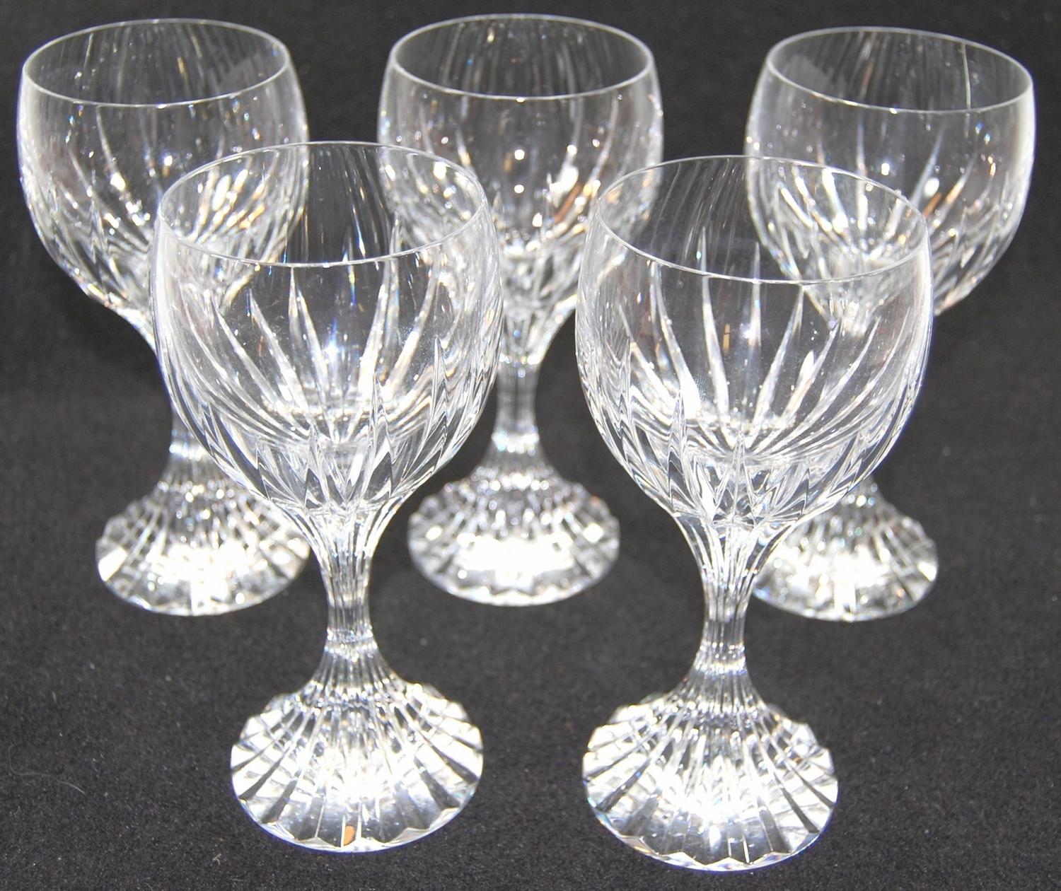 Set of 14 Baccarat Crystal Glasses Water, Wine, & Champagne