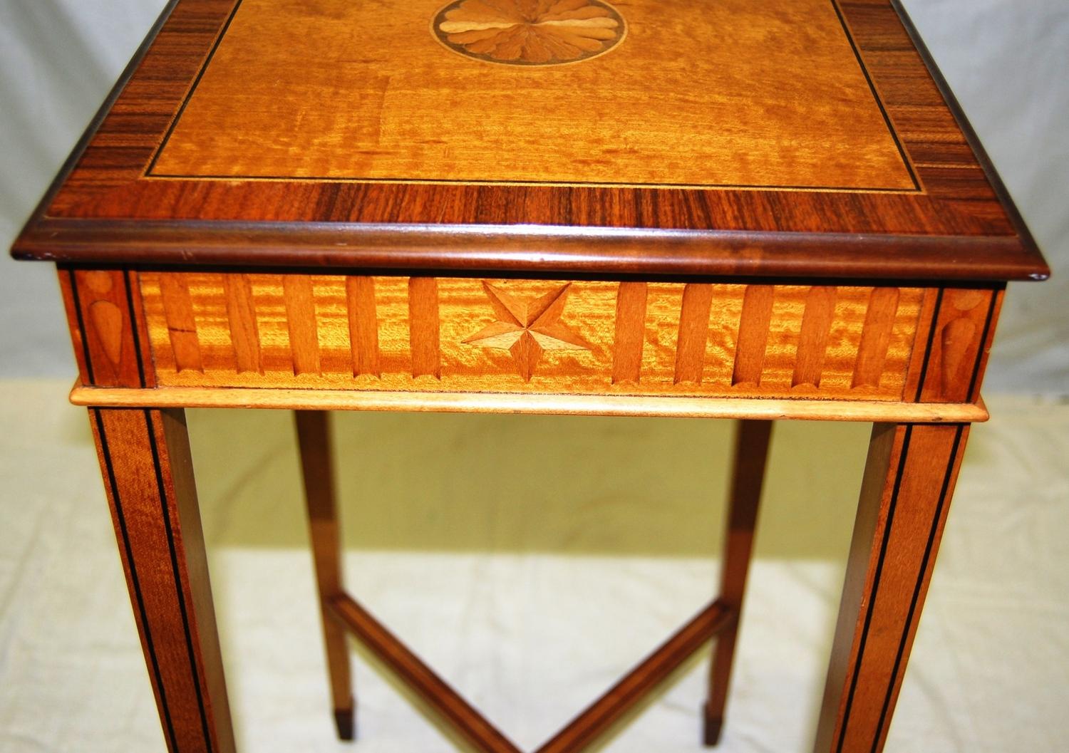 Magnificent Vintage Baker Yewwood Stand 5085