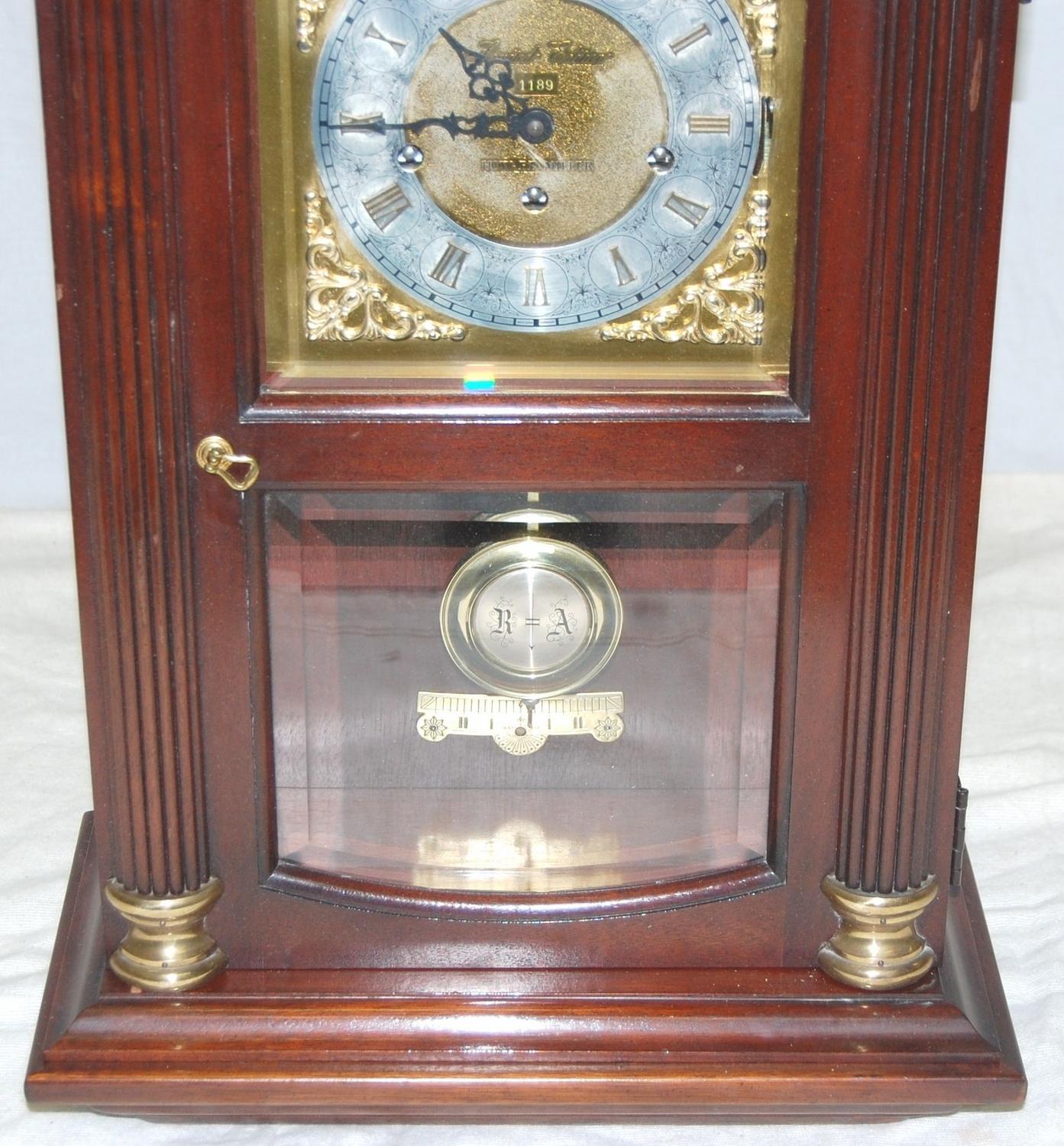 Vintage Howard Miller Mantel Clock, Limited Edition, Cherry Case