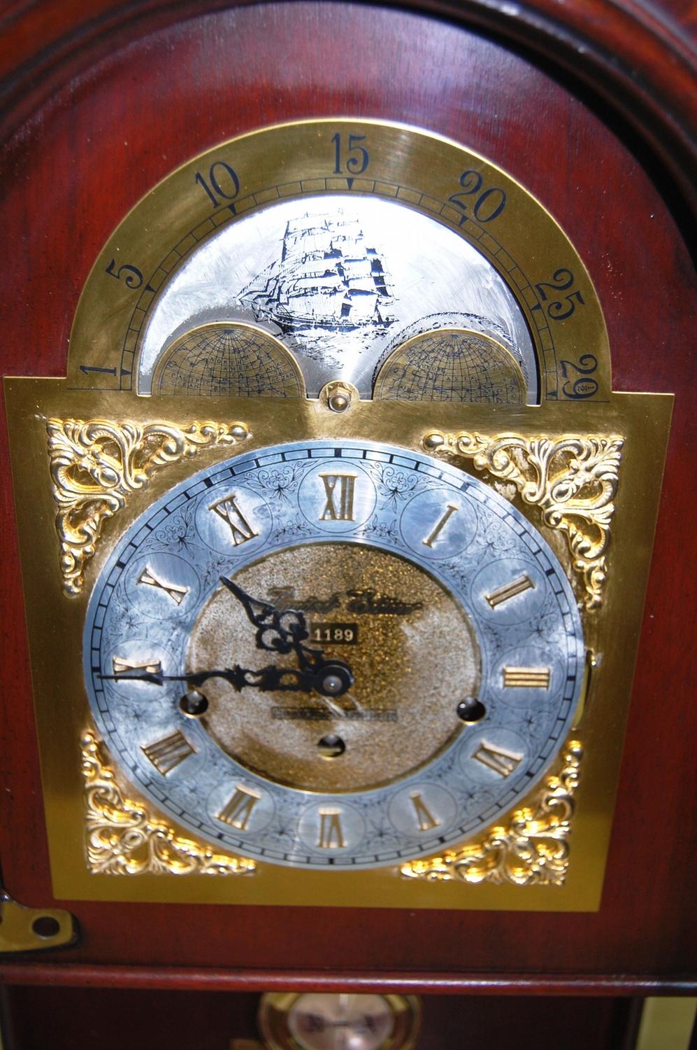 Vintage Howard Miller Mantel Clock, Limited Edition, Cherry Case