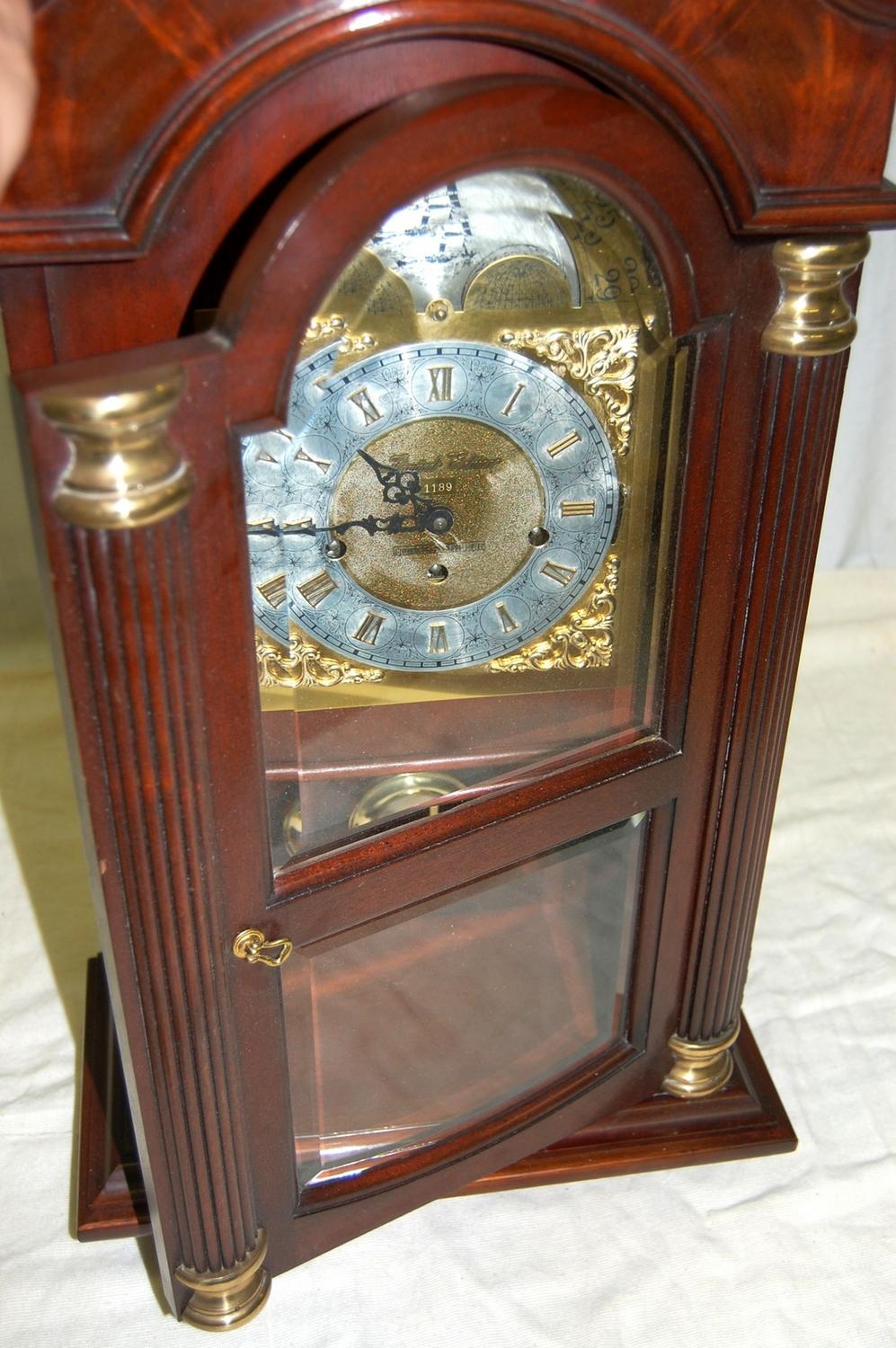 Vintage Howard Miller Mantel Clock, Limited Edition, Cherry Case